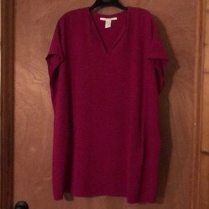 Diane Von Furstenberg Magenta Tunic
